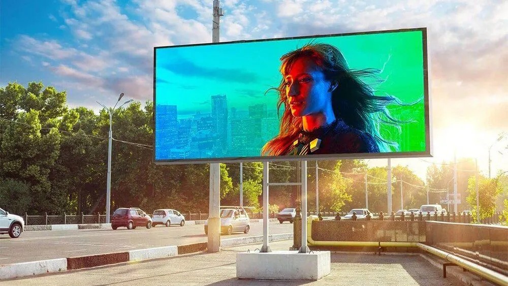 LED экран уличного всепогодного типа